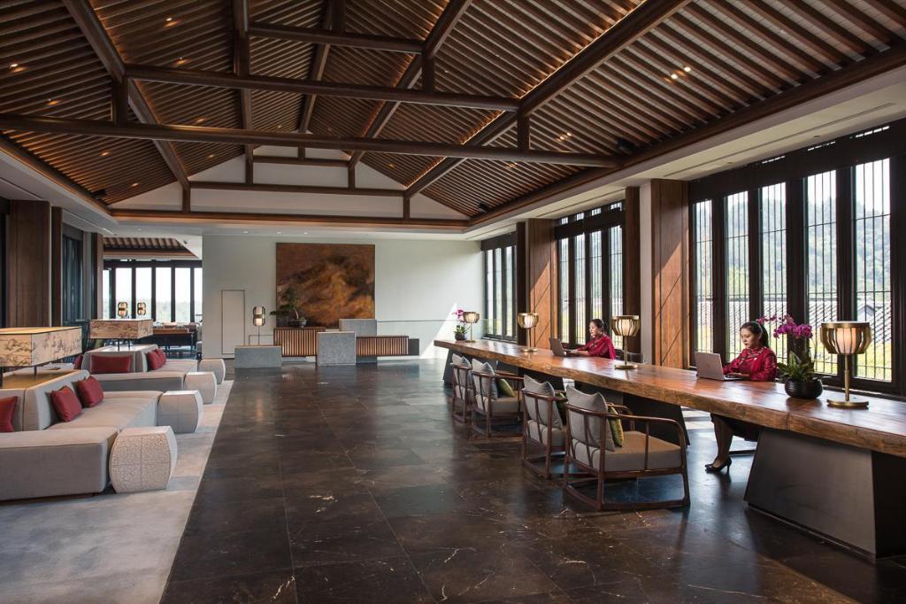 Hotel Banyan Tree Anji Huzhou Exterior foto