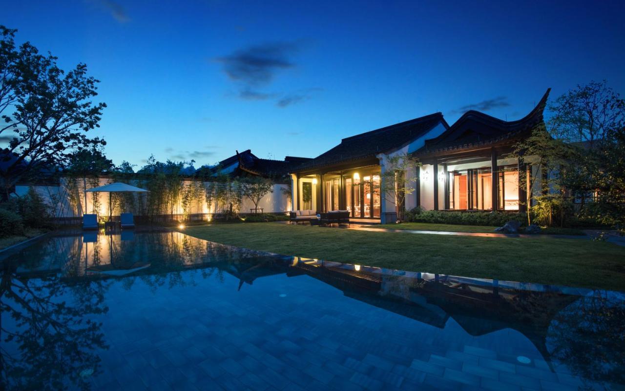 Hotel Banyan Tree Anji Huzhou Exterior foto