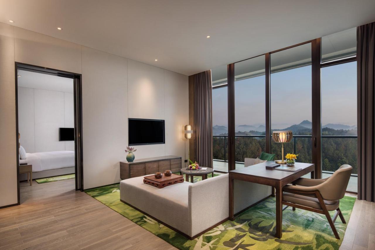 Hotel Banyan Tree Anji Huzhou Exterior foto