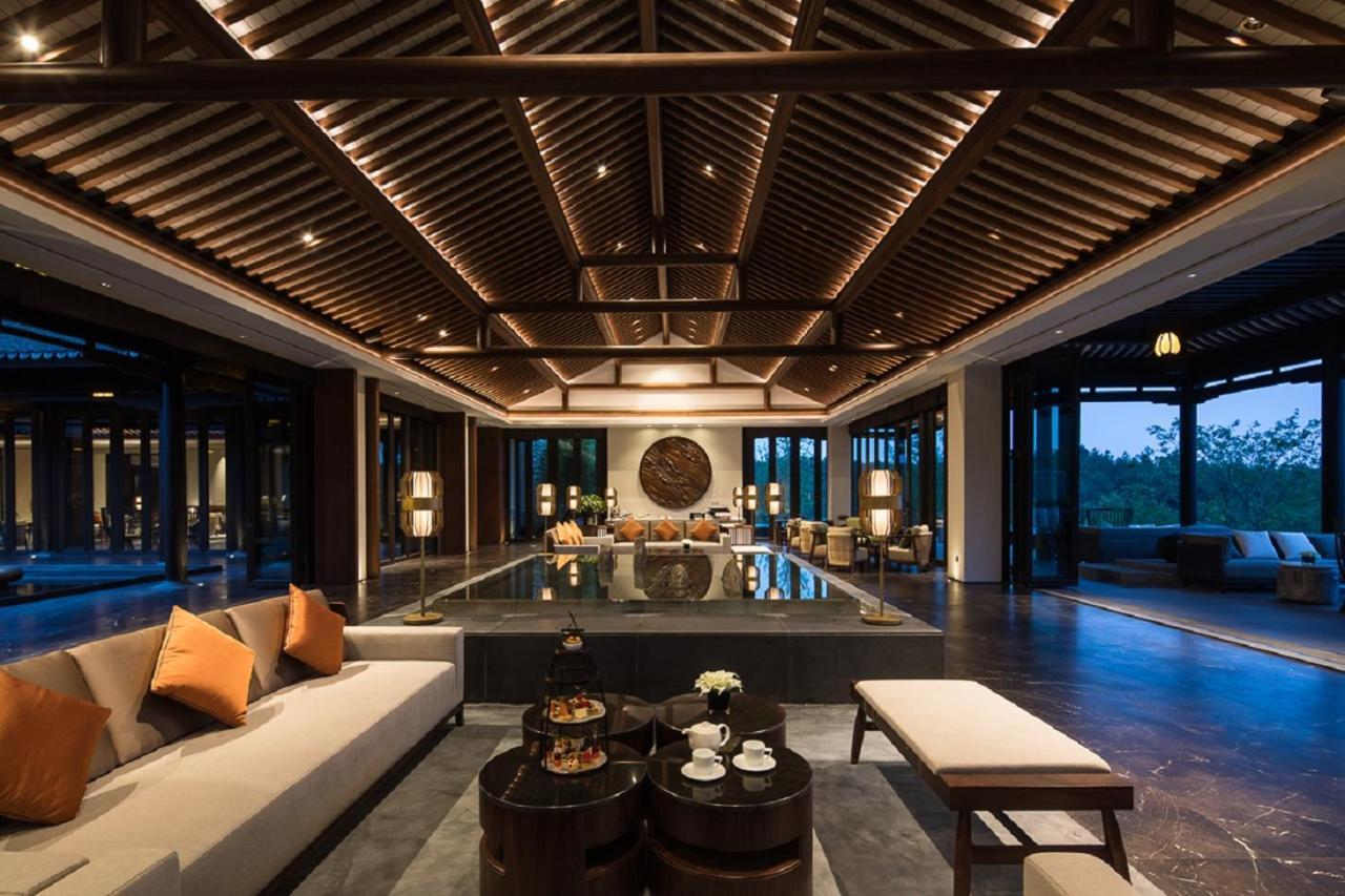 Hotel Banyan Tree Anji Huzhou Exterior foto